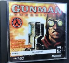 Gunman Chronicles 2000 PC CD ROM juego de Sierra clasificación M, usado segunda mano  Embacar hacia Argentina