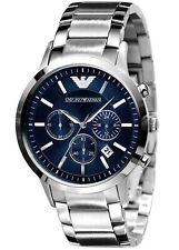 Relógio masculino analógico Emporio Armani AR2448 clássico azul marinho/prata quartzo - Novo!, usado comprar usado  Enviando para Brazil