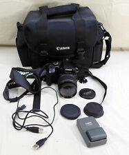Câmera Digital Canon EOS Rebel XTI DS126151 com Zoom 18-55mm Lente EF-S 3.5-5.6 II, usado comprar usado  Enviando para Brazil
