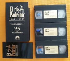 Usado, EL PADRINO 25 ANIVERSARIO (TRILOGIA)  VHS ESPAÑOL segunda mano  Valencia