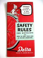 Safety rules vintage for sale  San Diego