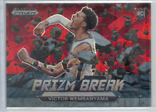 Usado, Victor Wembanyama 2023-24 Prizm Draft Picks Prizm Break #1 Red Ice (RC) NOVATO comprar usado  Enviando para Brazil