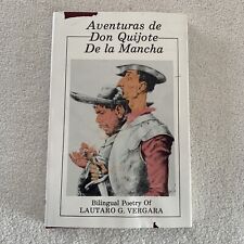 ¡Firmado! Aventuras de Don Quijote de la Mancha de Lautaro Vergara 1981 HCDJ LN segunda mano  Embacar hacia Mexico