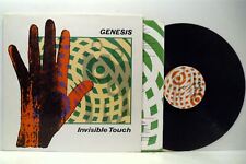 GENESIS invisible touch LP EX/EX, GENLP2, vinyl, album, with lyric inner, 1986 comprar usado  Enviando para Brazil