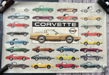 Vintage corvette poster for sale  Oklahoma City