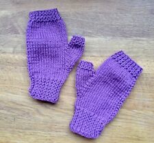 Hand knitted fingerless for sale  BOSTON
