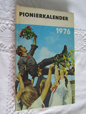 Pionierkalender 1976 ddr gebraucht kaufen  Lugan