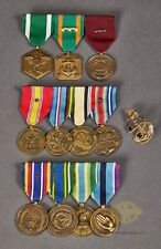 3 barras de medalla contemporáneas de Estados Unidos guerra contra el terrorismo e insignia de gorra USN segunda mano  Embacar hacia Argentina