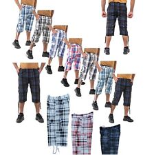 Mens check shorts for sale  Shipping to Ireland