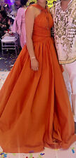 Zuhair Murad Orange Taffeta Gown Rrp £4500 for sale  Shipping to South Africa