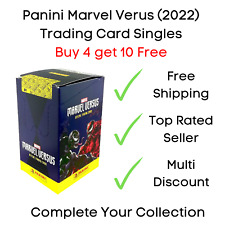 Colección de tarjetas coleccionables Panini Marvel Versus 2022 - Los solteros compren 4 obtengan 10 gratis segunda mano  Embacar hacia Argentina