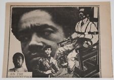 Póster de manifiesto original 1970 Black Panther Party Malcolm X Huey Newton L79, usado segunda mano  Embacar hacia Argentina