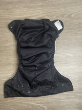 BumGenius Black All-in-One One-Size cloth Great Condition! for sale  Shipping to South Africa