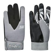 Used, WWE AJ STYLES GREY REPLICA GLOVES OFFICIAL NEW for sale  SCUNTHORPE