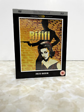 DVD Rififi edição formato duplo Blu Ray Arrow Academy Reino Unido 2011 região B Dassin comprar usado  Enviando para Brazil