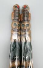 Nuevo en caja de colección años 50 tótem de Alaska de 12" velas cónicas decoración Tiki segunda mano  Embacar hacia Mexico