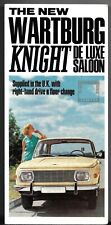 Wartburg knight saloon for sale  UK