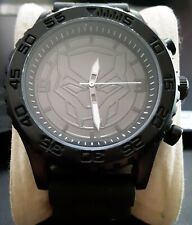 Relógio de quartzo Marvel Black Panther por Accutime BPM9000WM pulseira preta nova bateria comprar usado  Enviando para Brazil