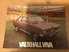 Vauxhall viva brochure for sale  NOTTINGHAM