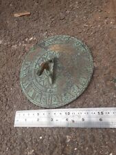 Vintage brass sundial for sale  NOTTINGHAM