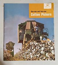 John Deere One and Two Row Corn Picker Brochure for sale  Mount Wolf
