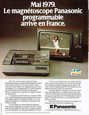 1979 panasonic vcr d'occasion  Expédié en Belgium