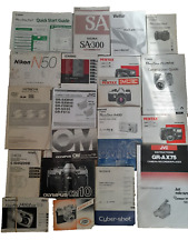 Joblot camera manuals for sale  Shipping to Ireland