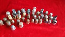 Bundle metal thimbles for sale  DOWNHAM MARKET