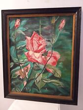 Rose oil painting for sale  Inglis