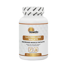 SOWELO L-CITRULLINE MALATE 1000mg TABS BOOSTS MUSCLEPUMP AND SEXUAL EFFICIENCY for sale  Shipping to South Africa