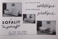 Publicité presse 1950 d'occasion  Compiègne