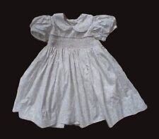 Usado, Estrasburgo Blanco con Púrpura y Verde Floral Bebé Vestido con Esmoquin Talla 12 Meses segunda mano  Embacar hacia Argentina