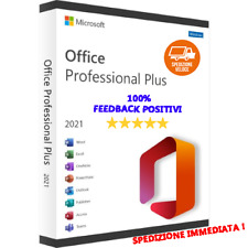 Licenza Microsoft Office Professional Plus 2021  - 1 solo Pc  usato  Sant Antimo