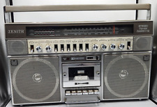 Radio Cassette Zenith AM FM Boombox Vintage R99 - LEER DESCRIPCIÓN - ¡FUNCIONA!! segunda mano  Embacar hacia Mexico