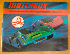 Catalogue matchbox 1971 d'occasion  Diarville