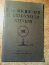 Libretto epoca microfono usato  Squinzano