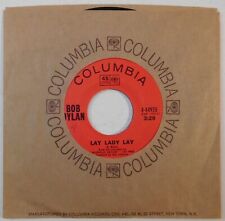 Disco de vinilo folk psych clásico BOB DYLAN Lay Lady Lay COLUMBIA 45, usado segunda mano  Embacar hacia Argentina