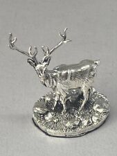 Sterling silver stag for sale  BOREHAMWOOD