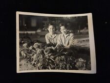 #9481 Japonés Vintage Foto 1940s / Woman People Jardín Flor Cama, usado comprar usado  Enviando para Brazil