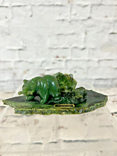 Unmarked jade bears for sale  WARMINSTER