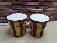 Accesorios de música de calidad Mark II bongos tambores de mano de dos tonos bongos de madera segunda mano  Embacar hacia Argentina