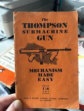 Thompson submachine gun for sale  CLECKHEATON