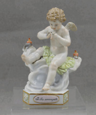 Antique Meissen Porcelain Cupid Cherub Angel 5 1/4” Figurine F9 Je les Accouple for sale  Shipping to Canada