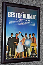 Blondie band framed for sale  BLACKWOOD