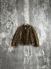 Abrigo Zara mediano para mujer con estampado de leopardo piel sintética guepardo difuso segunda mano  Embacar hacia Argentina