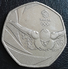 50p coin olympic for sale  SUNDERLAND