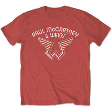 Camiseta vermelha Paul McCartney - Logotipo Wings comprar usado  Enviando para Brazil