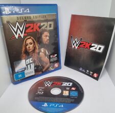  W2k20 WWE Deluxe Editio  (PlayStation 4 PS4) - Complete W Manual for sale  Shipping to South Africa
