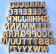 Letterpress wood type for sale  UK