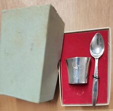 Sterling silver christening for sale  NANTWICH